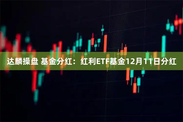 达麟操盘 基金分红：红利ETF基金12月11日分红